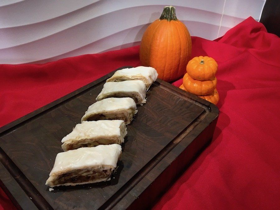 Glazed Apple Strudel